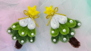 ABC TV | How To Make Pine Tree Hair Clip With Pipe Cleaner - Craft Tutorial