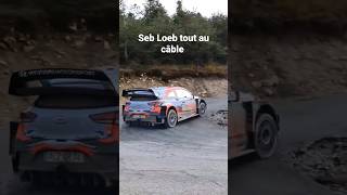 Sébastien Loeb tout au câble test Monte-Carlo