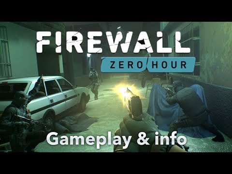 Firewall Zero Hour (PSVR) | E3 gameplay & info | Aim compatible FPS