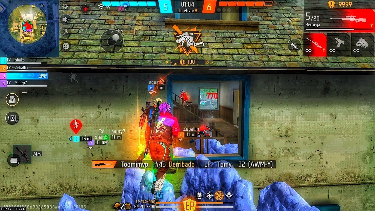 Parecia Todo Perdido en este Versus..  | 6VS6 Con la Toomi Army🐐💜