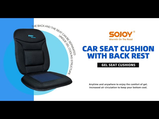 Sojoy Lumbar Support Back Cushion for Office, Car Seat Cushion with Lumbar Support