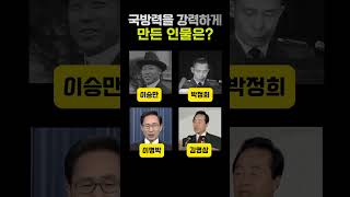 역대 대통령중 국방력을 가장 강력하게 키운 인물은?