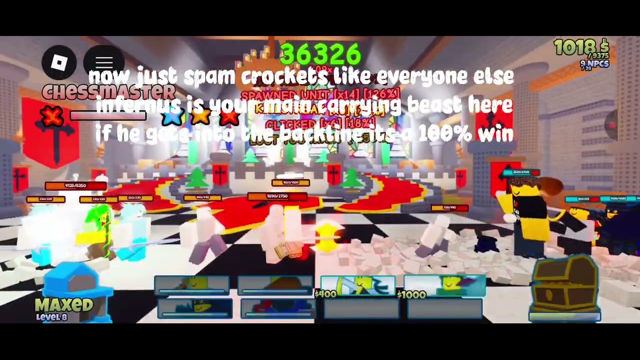 3 star chessmaster / monsalt guide.                       