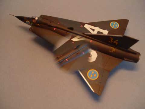 Maestro Models 1/48 Saab J35A Early Draken Conversion Set for Hasegawa J35 F/J Maestro Models 1/48 Saab J35A Early Draken Conversion Set for Hasegawa J35 F/J