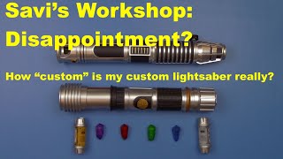 Building a Savi's Workshop Lightsaber: How "custom" is my custom lightsaber really?