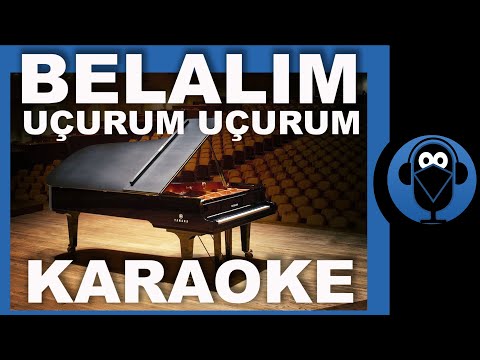 BELALIM - UÇURUM UÇURUM -SEZEN AKSU  / ( Piyano Karaoke )  / Sözleri   / COVER
