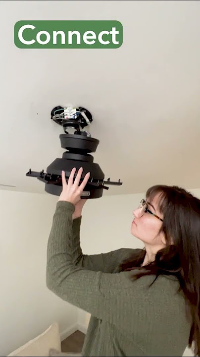 Fast Fan Installation with HunterExpress® from Hunter #home #ceilingfan #diy #ceilingfaninstallation
