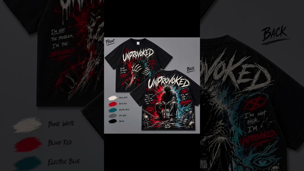 Unprovoked Designer T-Shirt