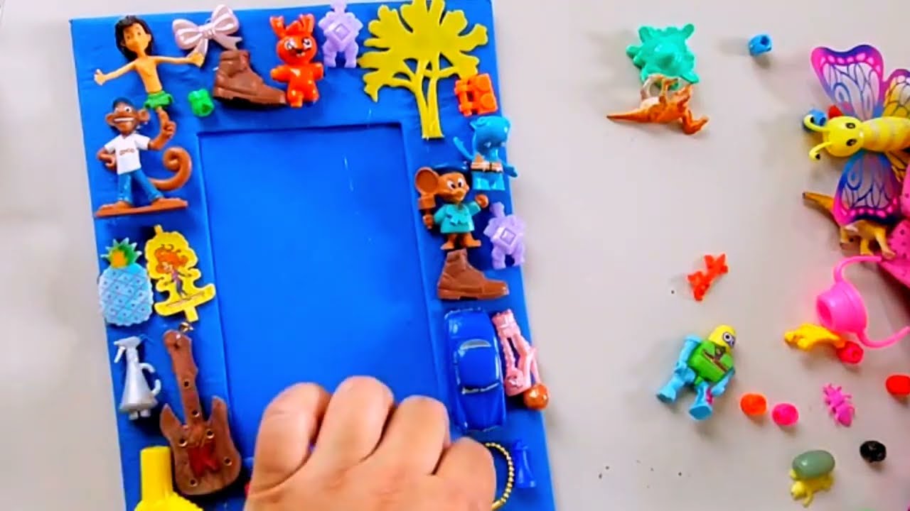 Can Toys be Recycled? Photo Frame Cardboard Photo frame Reuse