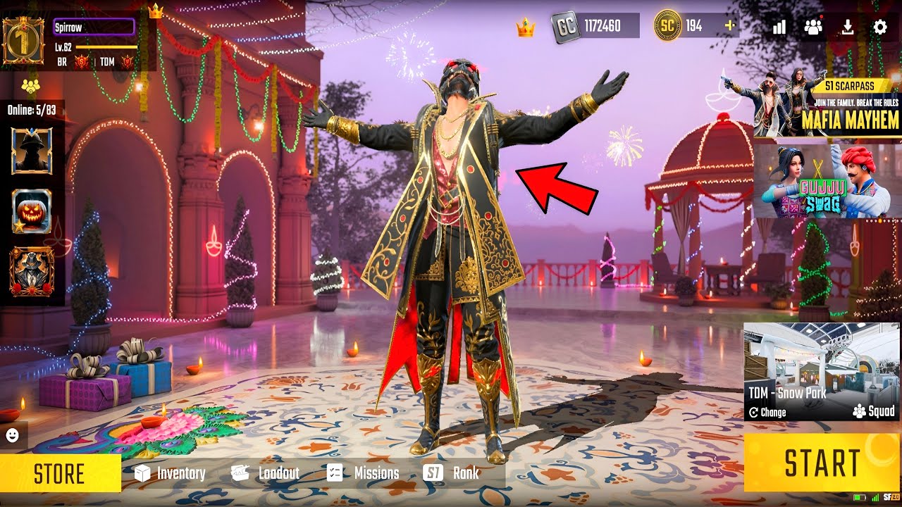 🔥100 Level Live Gameplay💪| Male Bundles Unlock ☠️ | Scarfall 2.0 Live