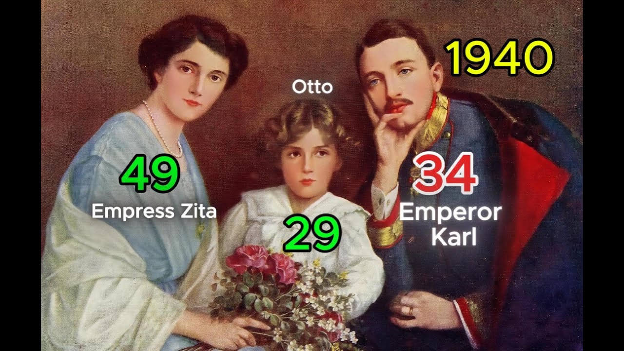 Timeline of Emperor Karl I, Empress Zita & Otto von Habsburg | From Birth to Death
