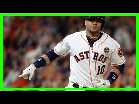 Astros' Yuli Gurriel banned five games for racist gesture, but not during World Series