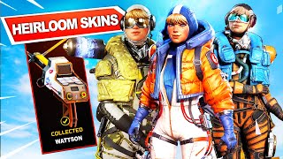 Wattson's Heirloom Skins Apex Legends (BEST LEGENDARY SKINS TO USE WITH ENERGY READER)