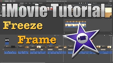 iMovie Tutorial 2016 - How to Freeze Frame