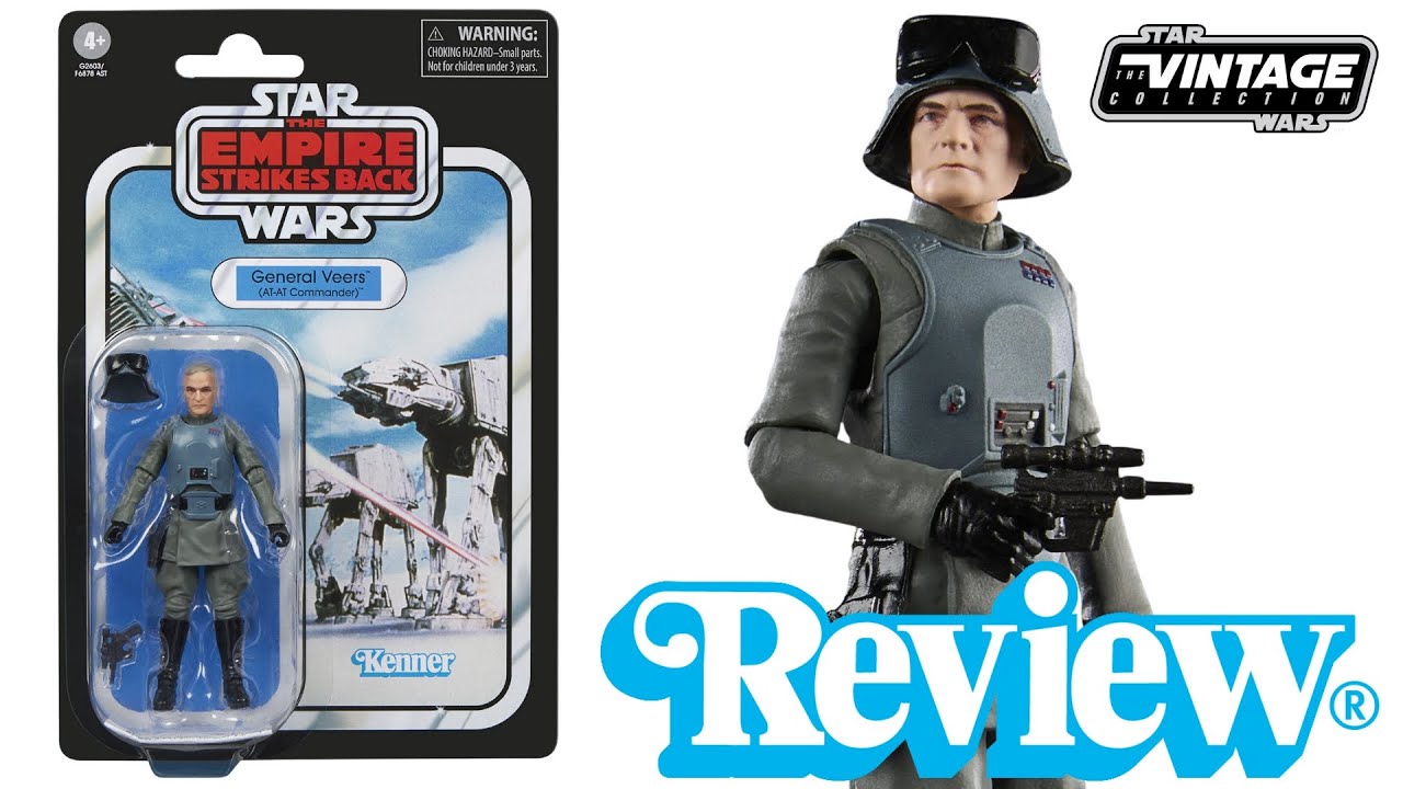 Обзор фигурки генерала Вирса (командира AT-AT) из коллекции Star Wars The Vintage Collection! | V...