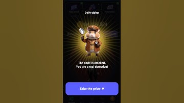 New Daily cipher morse code 27 Jun 2024 | Hamster Kombat 27/6 #hamsterkombat #mining #dailycipher