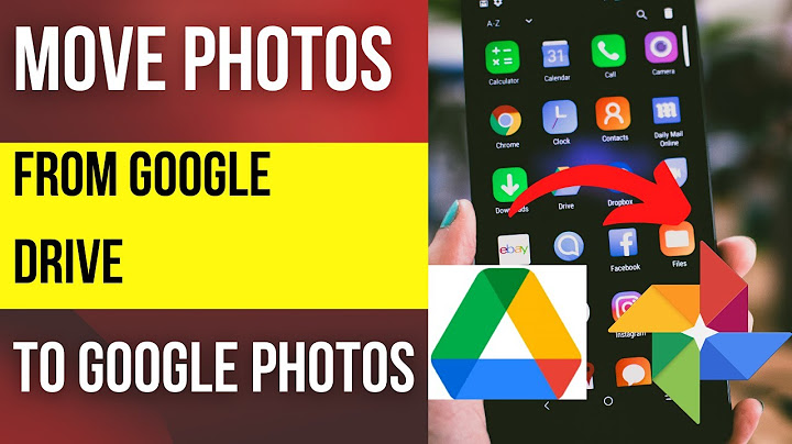 How to transfer photos from google photos to google drive