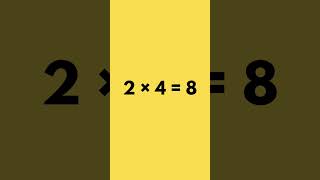 Multiplication for Kids | Easy Times Tables Learning | Fun Math for Kids | Kids Short #shorts
