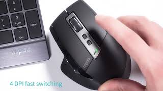 RAPOO | Multi mode Wireless Ultra slim Keyboard  Mouse  MT980S | Pinnacle