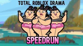 SPEEDRUNNING AS STACY IN TOTAL ROBLOX DRAMA ??(did I win)