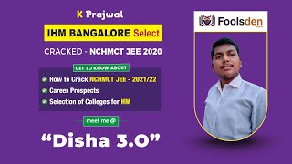 Disha 3.0 ll FoolsDen ll K Prajwal