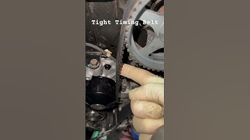 When You Know The Timing Belt Needs Replaced #tensioner