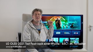 LG 4K OLED 2021 review: Conclusion after one week - 65C1 TV