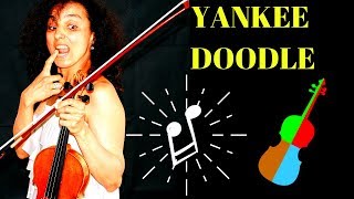 How To Play Yankee Doodle On The Violin 🎻 Tutorial For Beginners