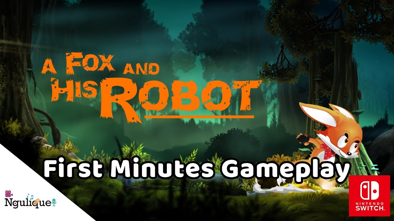 A Fox and His Robot #switch - First Minutes Gameplay #gameplay 