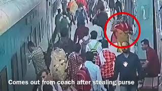 Good Work Done By Cctv Staff In Indian Railways.