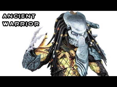 NECA ANCIENT WARRIOR Alien vs Predator Action Figure Toy Review