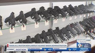 Paxton sues ATF over new gun sales requirements