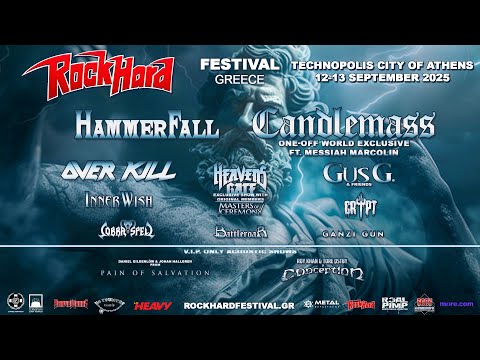 Rock Hard Festival Greece 2025 – Official Trailer | Lineup Reveal & Tickets