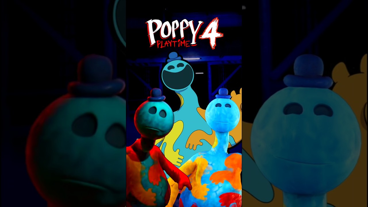 Poppy Playtime Chapter 4 - Game Vs Trailer Doey The Doughman 