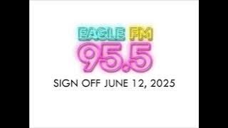 DWDM-FM 95.5 MHz Eagle FM Sign OFF June 12, 2025
