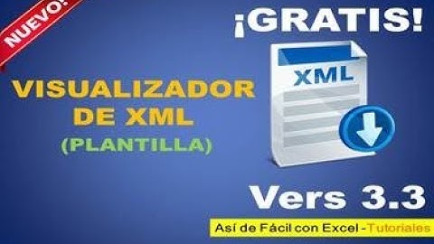 Visor de XML o CFDI en EXCEL! GRATIS Ver 3.3 (Solo Gastos)