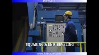 Haeusler Pipe Mill Lsaw Roll Bending Grossrohr-Fertigungslinie Rb-Verfahren