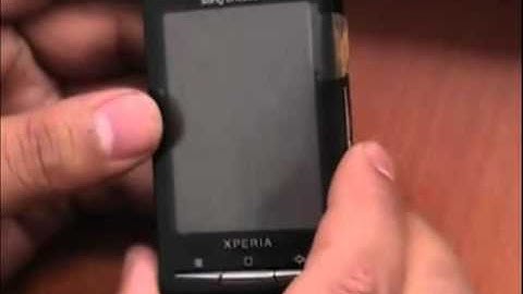 How to Unlock Your  Claro / Sony / Xperia x10a cell phone