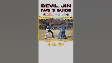 How to Master Devil Jin’s IWS 3 in Tekken 8 #shorts