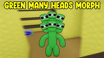 UPDATE - How To Find Green Many Heads Morph in Find The Backrooms Morphs
