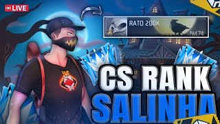 💙FREE FIRE AO VIVO💙  CS RANK💙 RANKEADA ON  💙 JOGANDO COM INSCRITO 💙 I3 10100F E RX 560 XT 8 GB 💥