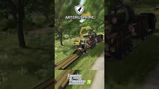 FS25 | The American Dream | Loading and unloading tornado damaged logs