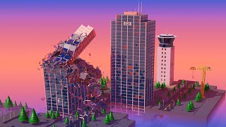 50 Destruction Simulations! (1 MILLION objects)