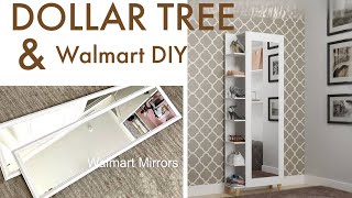 DOLLAR TREE MEETS WALMART! Glam SHOE STORAGE IDEA TO TRY OUT!