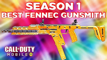 *SEASON 1* BEST FENNEC GUNSMITH FOR BATTLE ROYALE | FENNEC LOADOUT CODM BR | FENNEC ATTACHMENTS BR