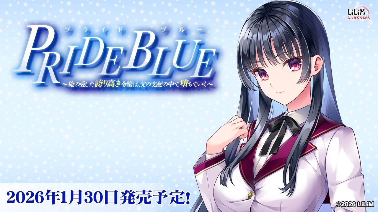 PRIDE BLUE ～ 誇り高き令嬢 特典 ソフマップ B2タペストリー PRIDE
