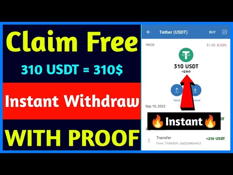 Get Free 310$ Instant | New Instant Withdrawal Airdrop | New Crypto Airdrop 2022 | Instant Airdrop |