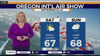 WEATHER FORECAST: Partly cloudy Saturday but rain arrives Sunday, chance t-storms