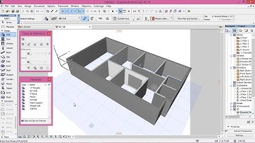 Archcad 19 from A to Z Part 2  - Drawing walls