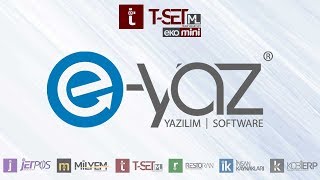 Yedek Dosyası Oluşturma T-Set Ml E-Yaz Yazılım